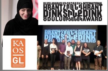 2015 Uluslararası Hrant Dink Ödülü Kaos GL ve Samar Badawi’nin