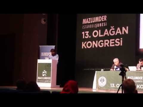Mazlumder İstanbul Kongresi’nde bir grup muhalif seçime alternatif bir listeyle katıldı