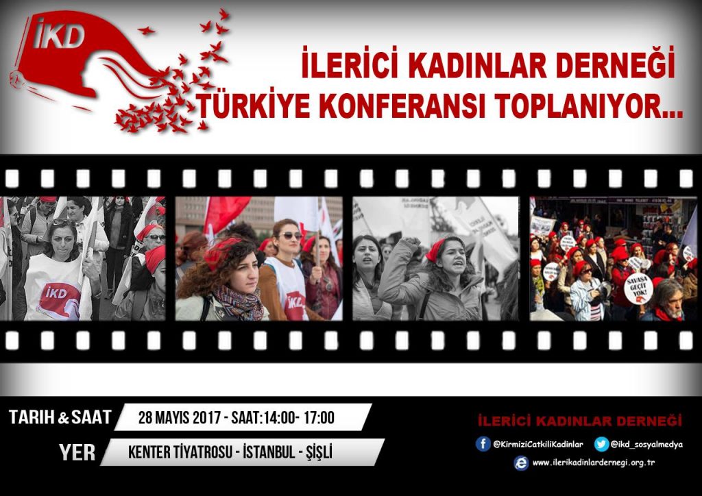 İlerici Kadınlar Derneği Türkiye Konferansı’na çağrı: Hedeflerimizi hep birlikte belirleyelim