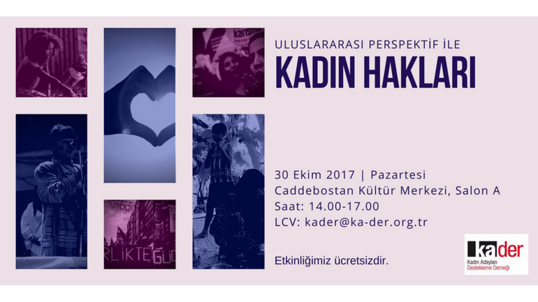 Ka-Der’den Uluslararası Perspektif ile Kadın Hakları konferansı