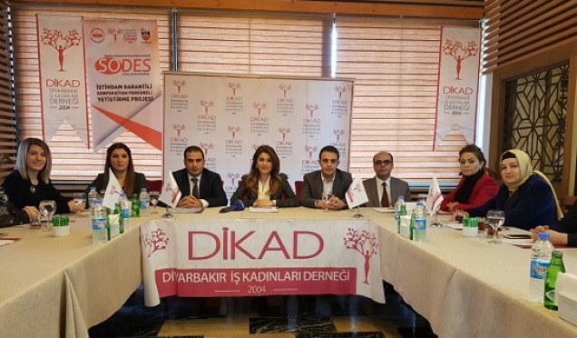 DİKAD Diyarbakırlı 20 Kadını İş Dünyasına Kazandırıyor