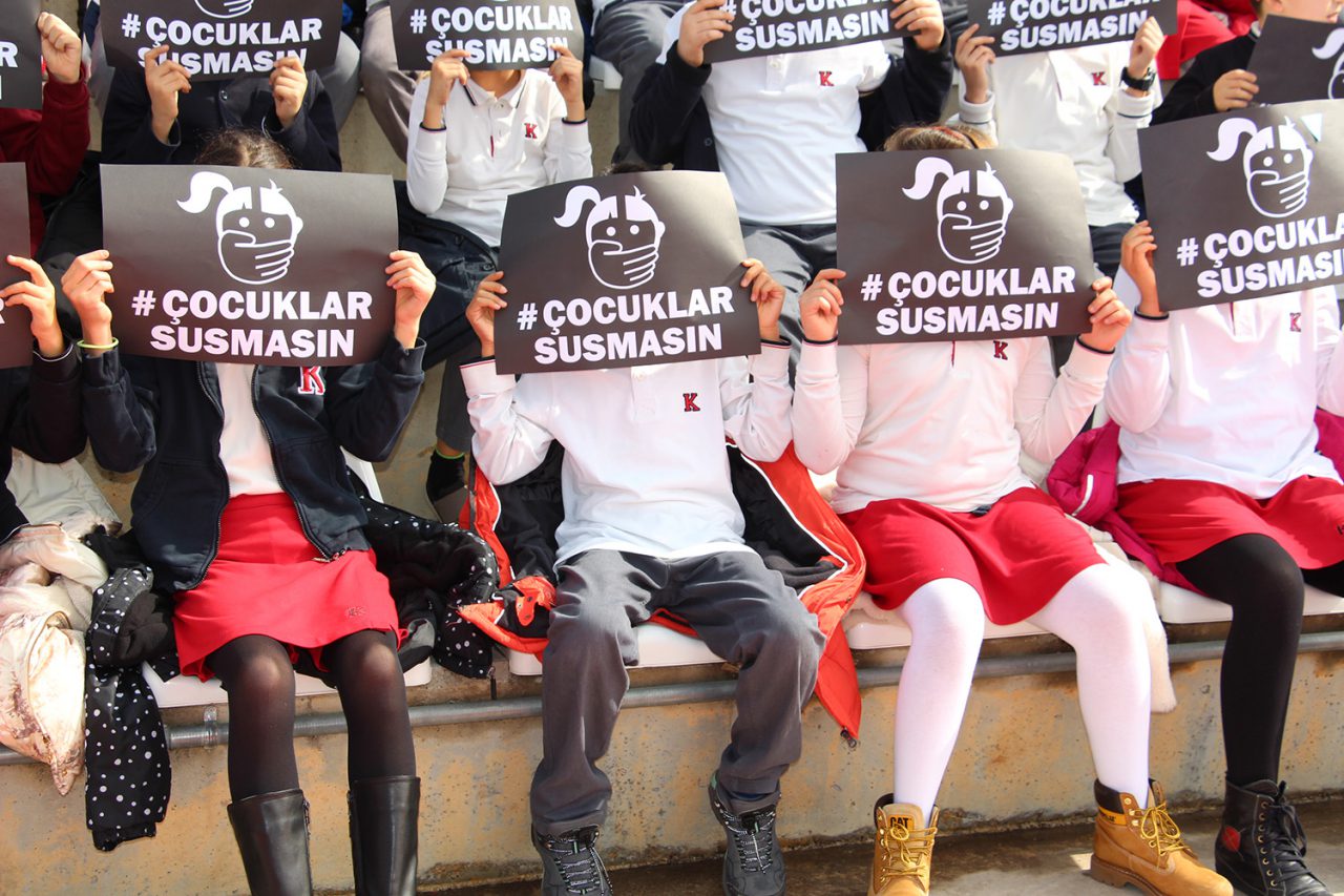TED Ankara Koleji “Çocuklar Susmasın” Dedi