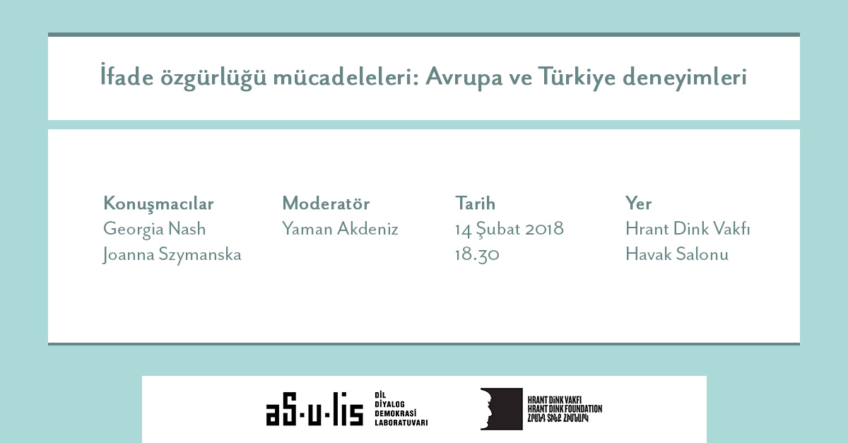İfade Özgürlüğü Mücadeleleri: Avrupa ve Türkiye Deneyimleri Paneli
