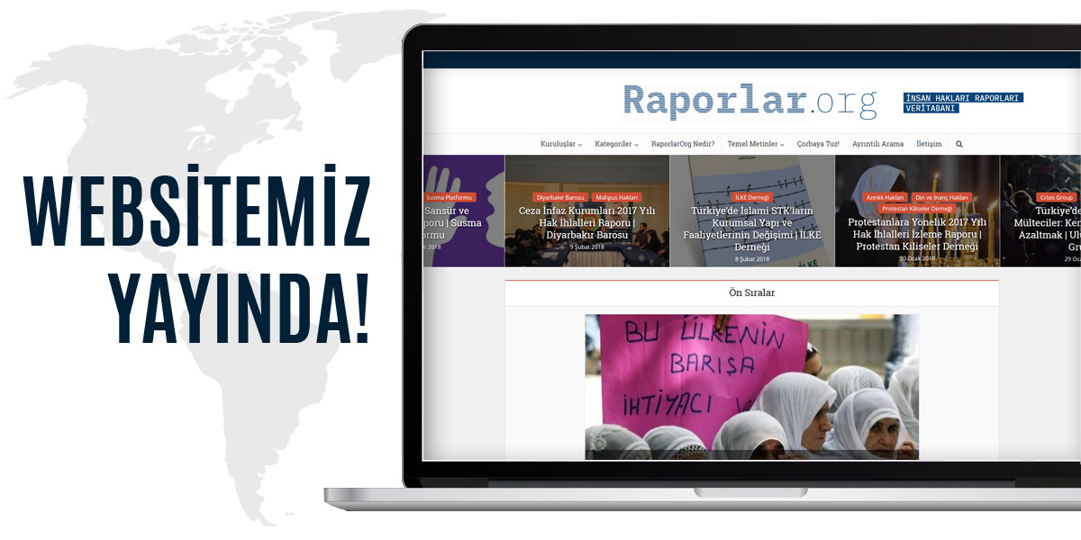 Raporlar.org Yayında!