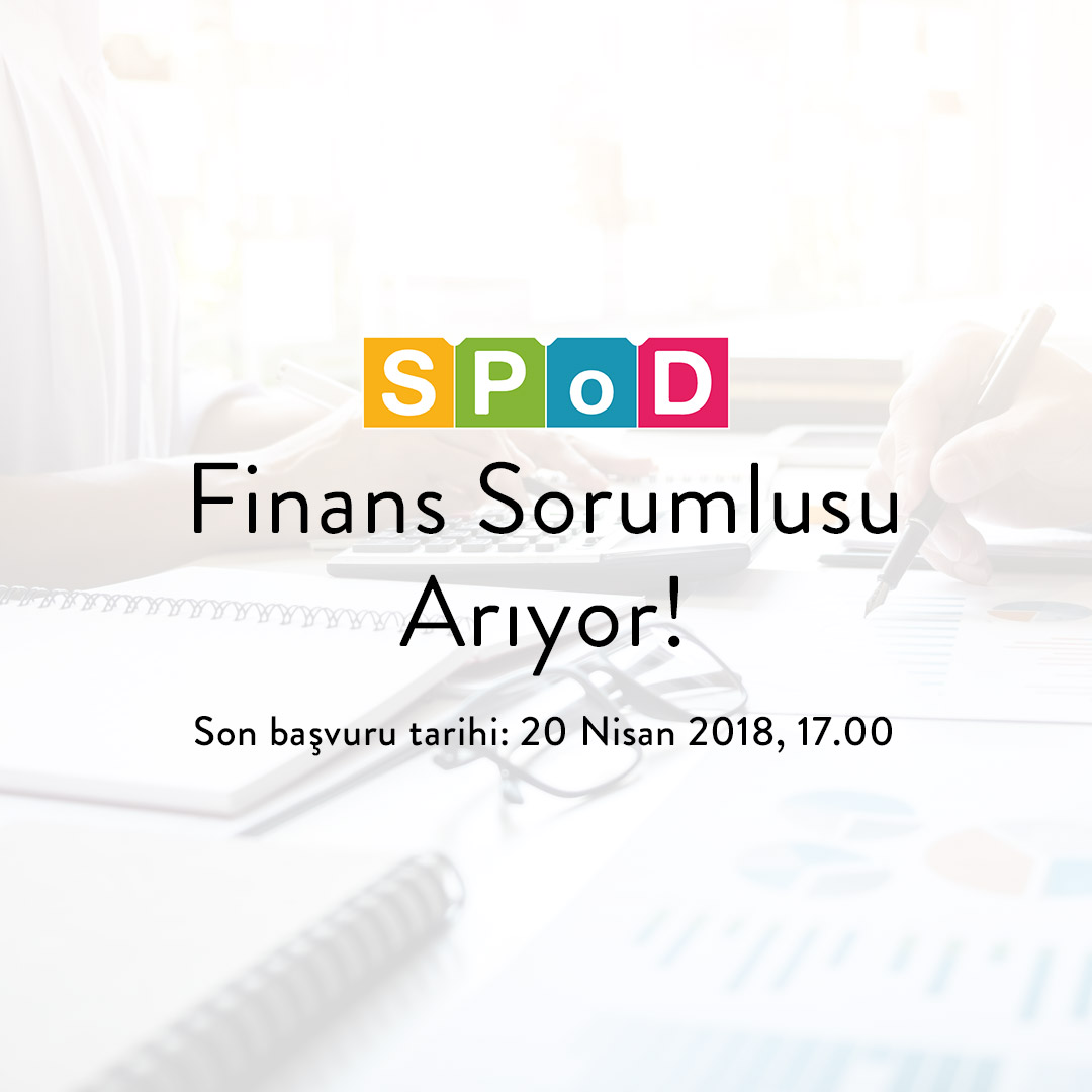 SPoD Finans Sorumlusu Arıyor