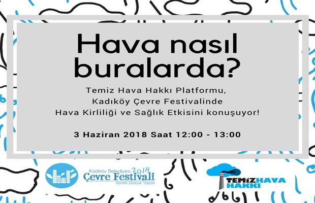 Temiz Hava Hakkı Platformu Kadıköy Çevre Festivali’nde