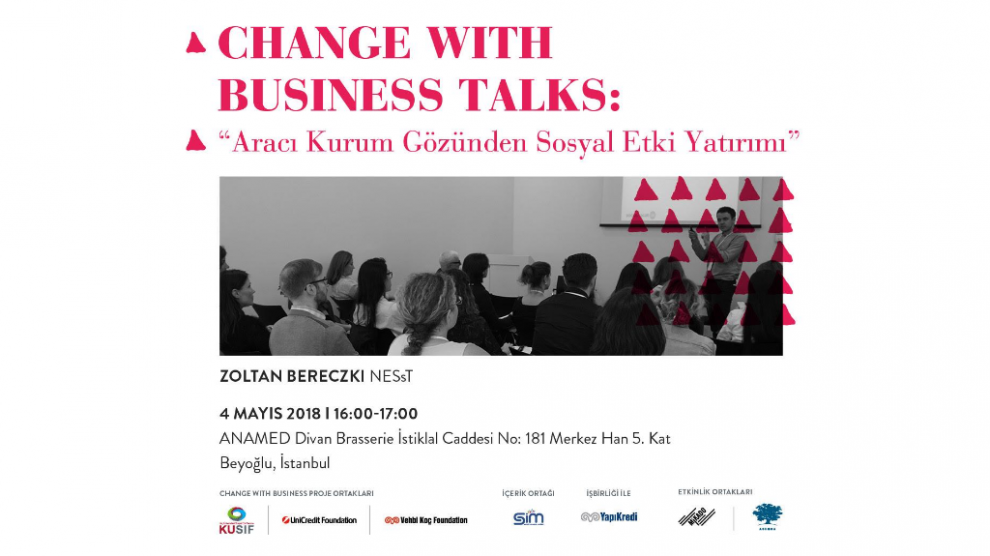 “Change with Business Talks” Mayıs Ayında İstanbul’da