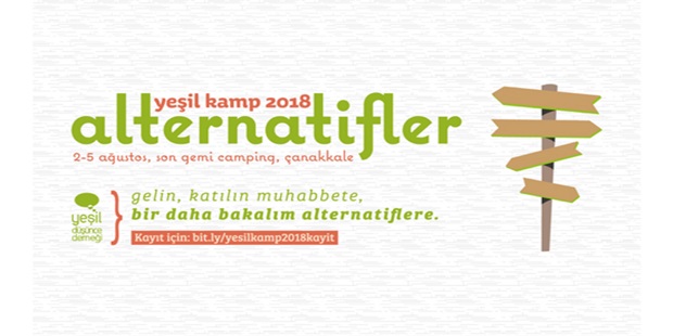 Yeşil Kamp 2018-Alternatifler için Başvurular Başladı