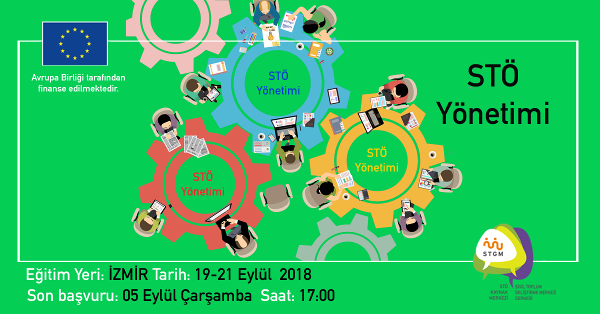 STÖ Kaynak Merkezi “STÖ Yönetimi” Eğitimiyle İzmir’e Geliyor