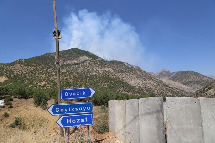 Dersim’deki Orman Yangınlarına Müdahale Edilmesine İzin Verilmiyor