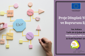 Proje Döngüsü Yönetimi ve Proje Başvurusu Eğitimi Başvuruları Başladı