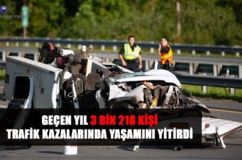 2018 Yılında Trafik Kazalarında 395 bin 192 Kişi Öldü