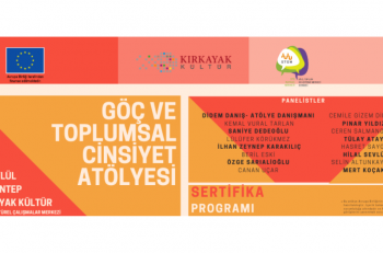 Kırkayak Kültür Göç ve Kültürel Çalışmaları Merkezi’nden “Göç ve Toplumsal Cinsiyet” Atölyesi