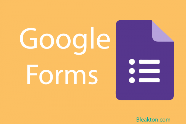 Google formlar