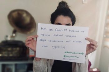 Mor Dayanışma’dan Sağlık Çalışanı Kadınlar İçin Kampanya
