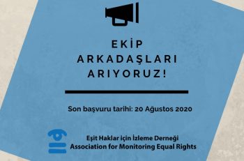 Eşit Haklar için İzleme Derneği Kaynak Geliştirme Uzmanı Arıyor