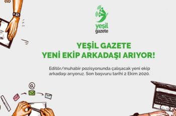 Yeşil Gazete Editör/Muhabir Arıyor!