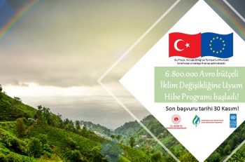 IPA-II Dönemi “Türkiye’de Adaptasyon Eylemini Güçlendirme” Projesi Hibe Programı Başvuruları Başladı!
