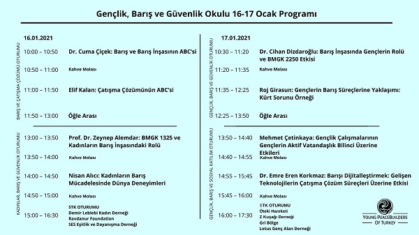 Gençlik Barış ve Güvenlik Okulu
