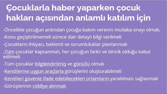 Sivil Sayfalar Çocuk Hakları Odaklı Habercilik Semineri 