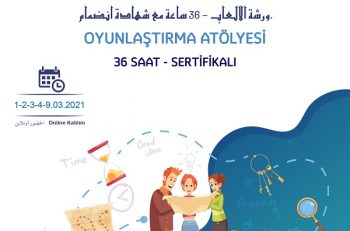 Habitat Derneği Oyunlaştırma Atölyesi Düzenliyor