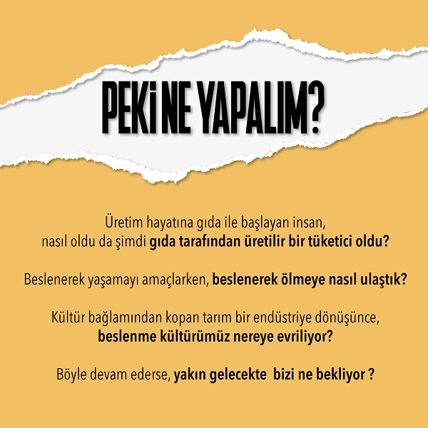 Meseleler Gıda meselesi