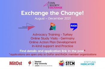 ‘Go-For Exchange the Change’ Proje Başvurularınızı Bekliyor