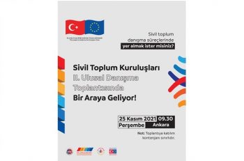 Sivil Toplum Kuruluşları için II. Ulusal Danışma Toplantısı Katılımcı Çağrısı Açıldı