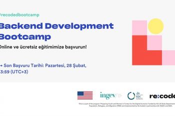 Re:Coded Backend Web Development Bootcamp Başvuruları Açıldı