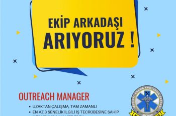 Medikal Arama Kurtarma Derneği Topluluk Etkileşim Yöneticisi Arıyor