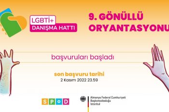 LGBTİ+ Danışma Hattı 9. Gönüllü Oryantasyonu Başvuruları Açıldı!