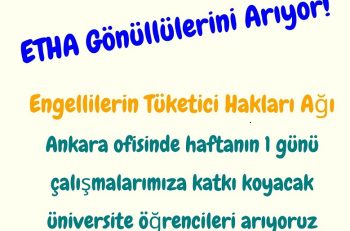 ETHA Gönüllülerini Arıyor