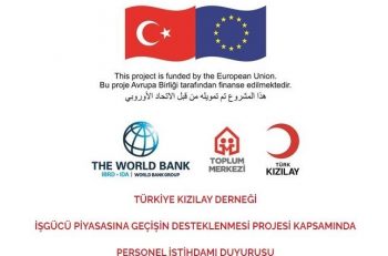 Türkiye Kızılay Derneği Çalışma Arkadaşları Arıyor