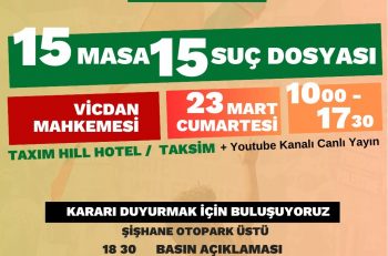 Filistin’e Özgürlük Platformu ‘Vicdan Mahkemesi’ Kuruyor