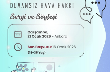 “Kamusal Alanda Nefes: Dumansız Hava Hakkı” – Başvurular için Son Gün!